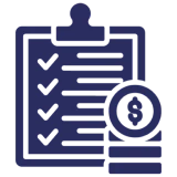 Budget list and currency symbol